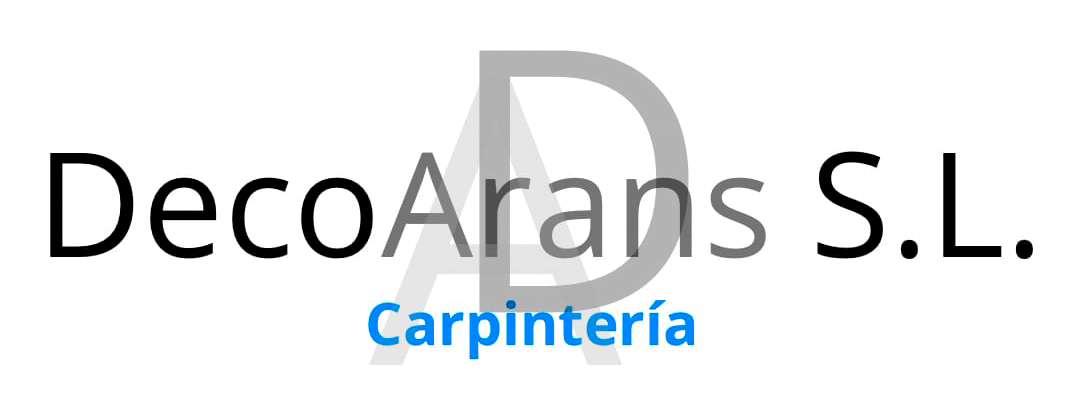 Logotipo carpintería Decoarans